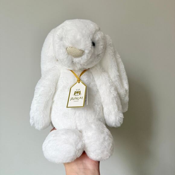Jellycat HUGE BASHFUL LUXE BUNNY LUNA New BNWT Big RARE Soft  AUTHENTIC Jellycat Luna Luxe Bunny NWT - Fast Shipping!